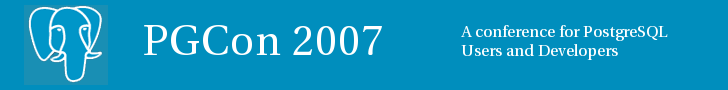 PGCon 2007